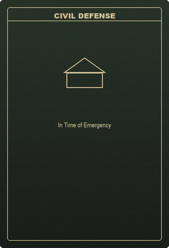 In Time of Emergency by United States. Office of Civil Defense